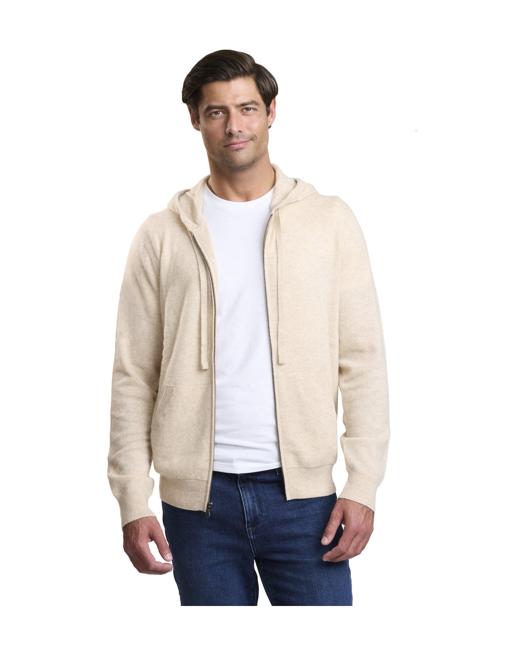 NOMAD | Men | Men's Cashmere Sweater | Oatmeal