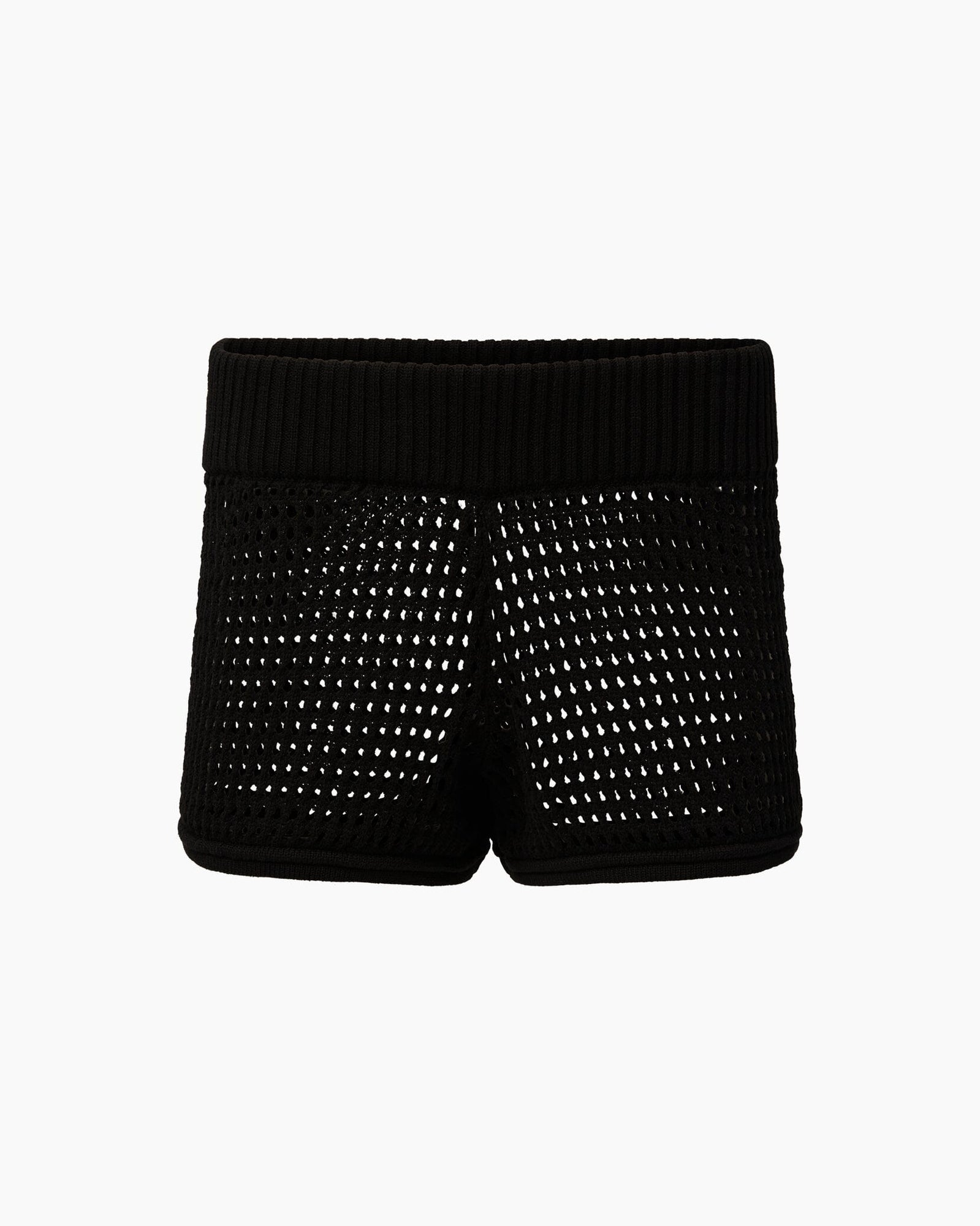 Knit Mesh Short | Jet Black