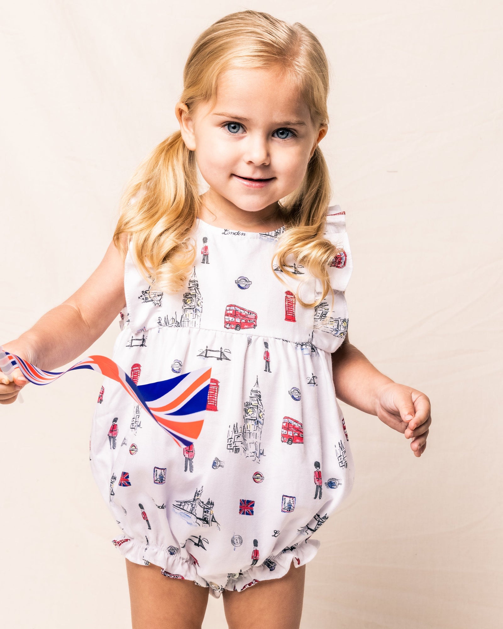Kids | Ruffle Romper | London is Calling