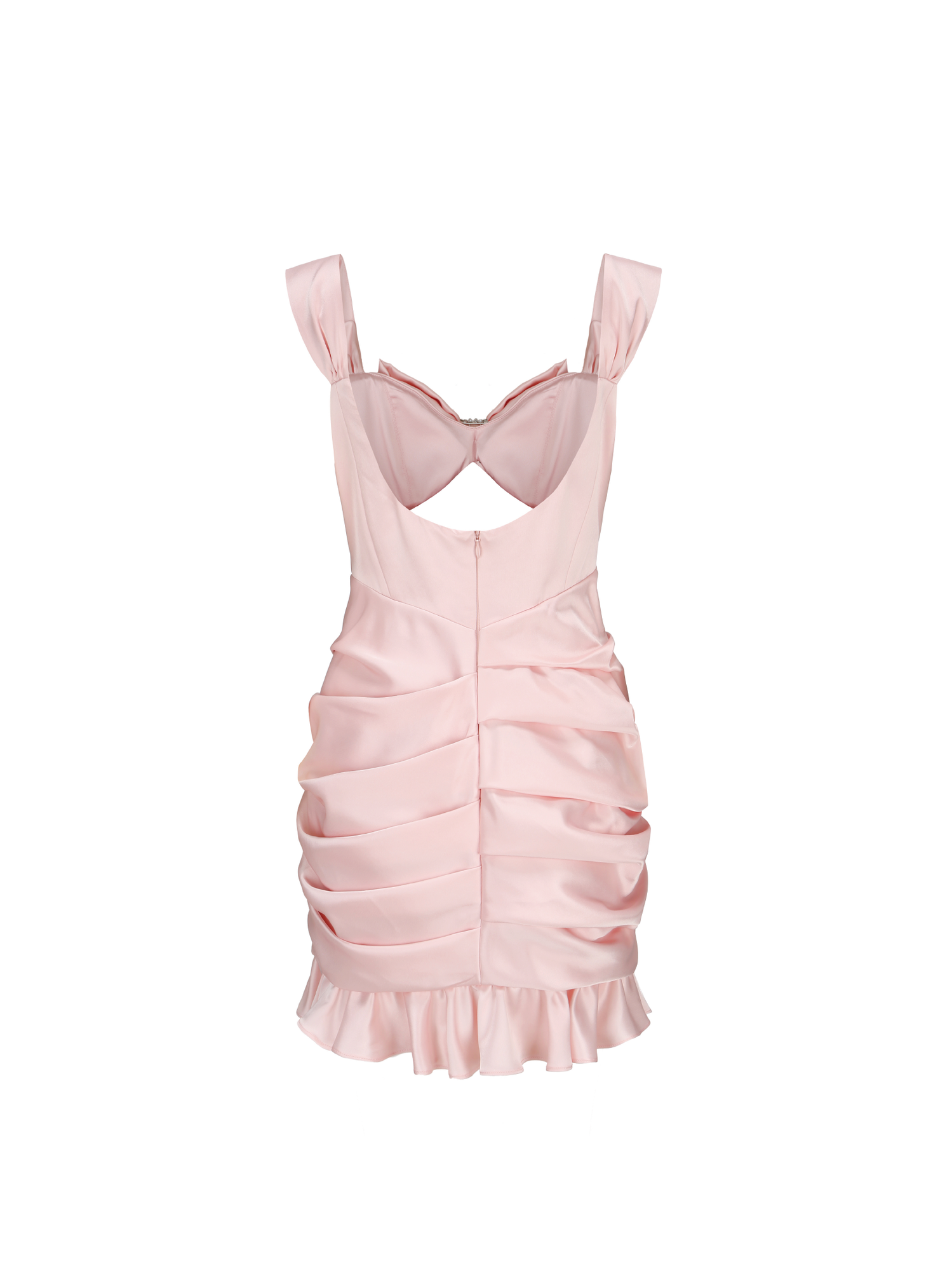Aubrielle Bow Cutout Dress | Pink