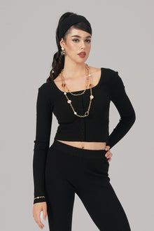 Holly Top | Black