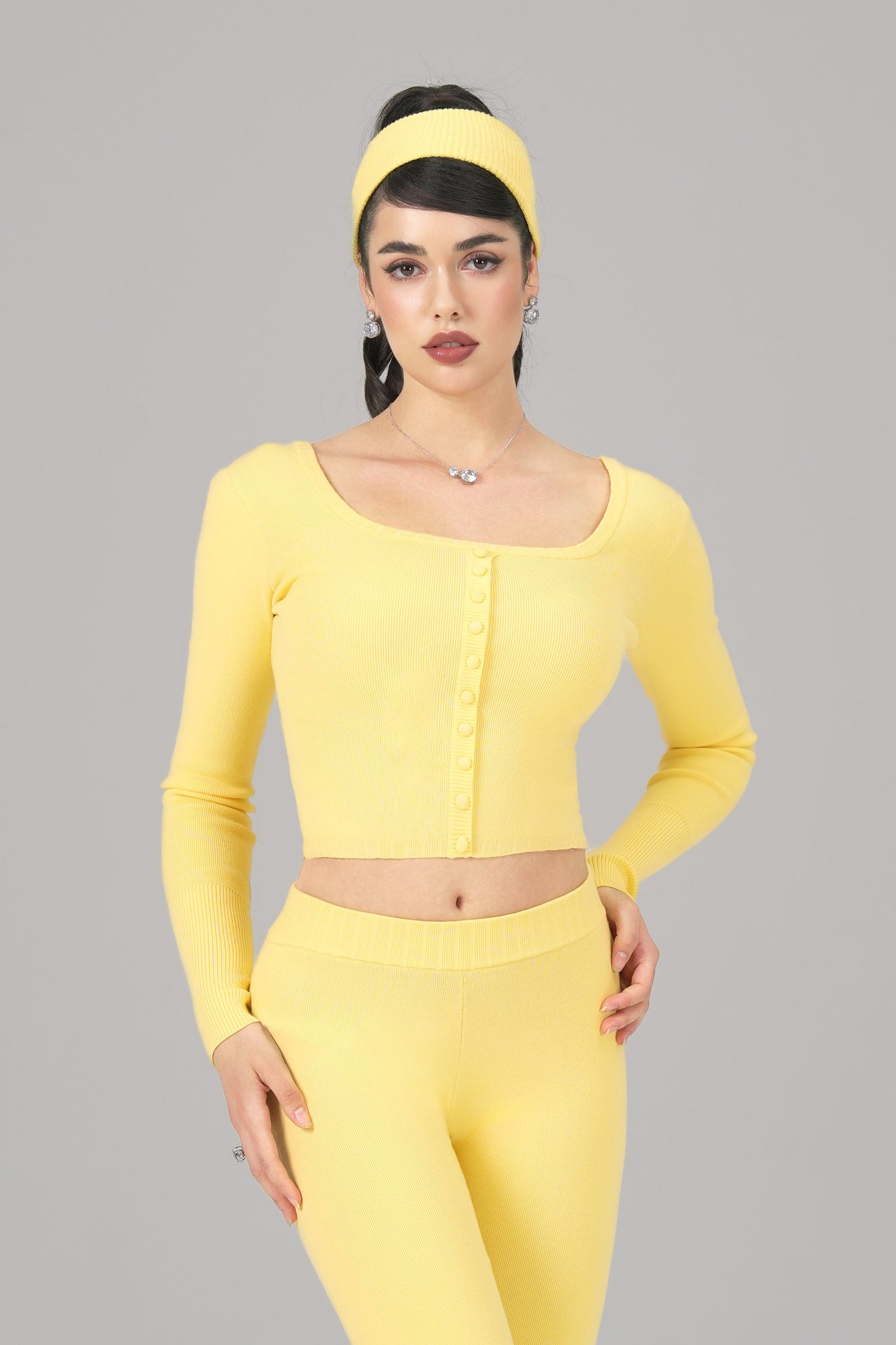 Holly Top | Yellow
