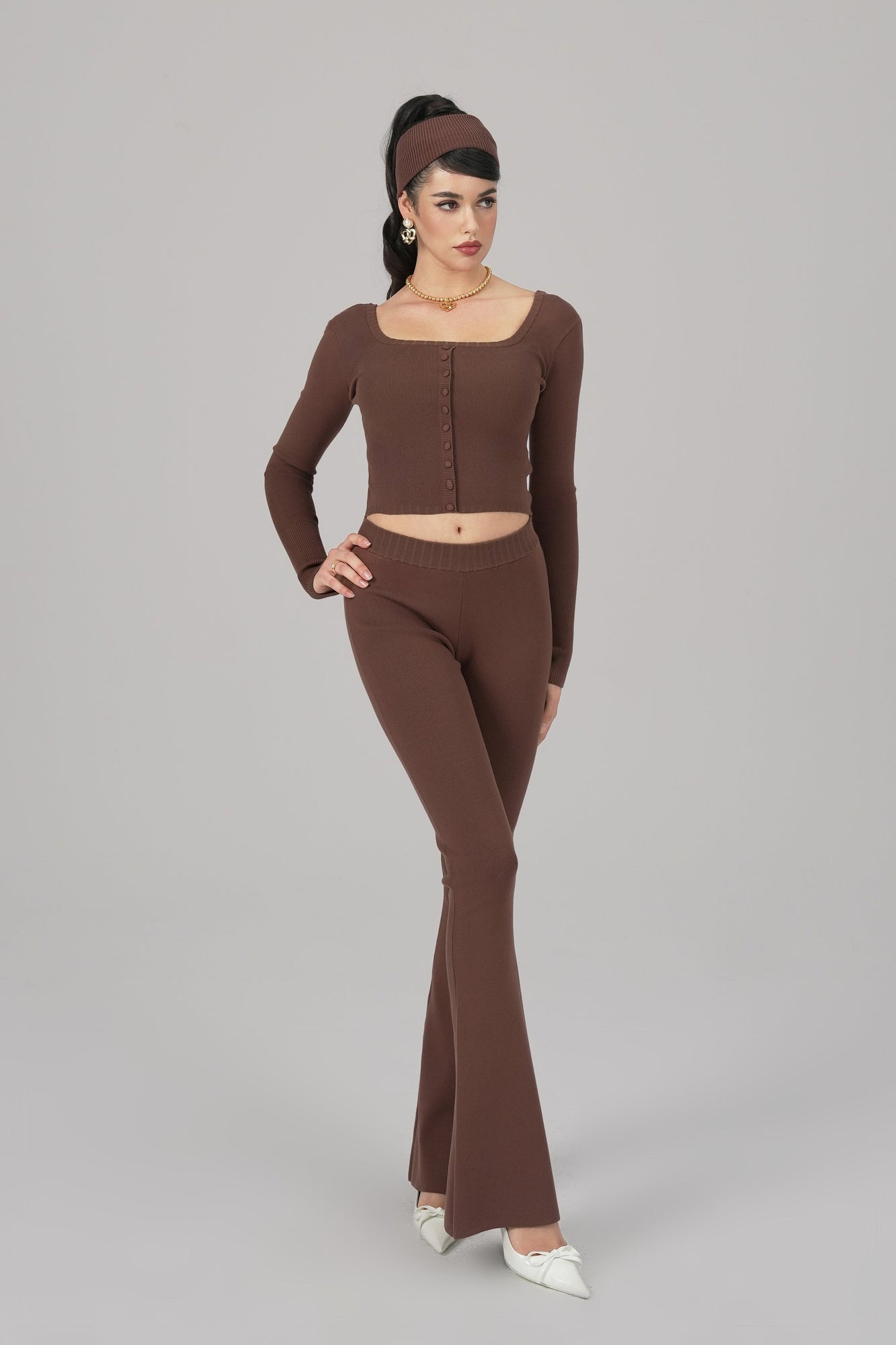 Holly Top | Brown