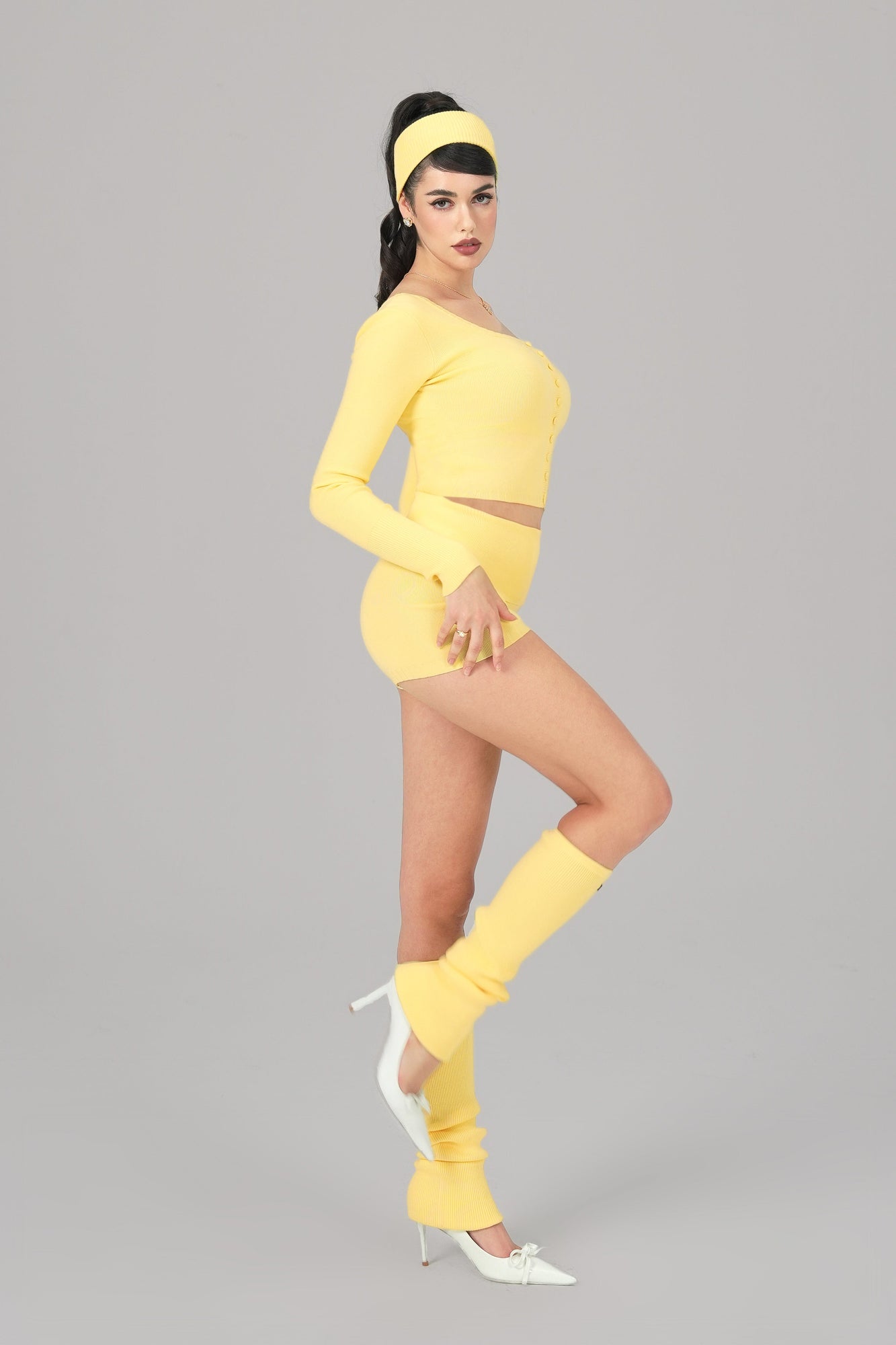 Holly Shorts | Yellow