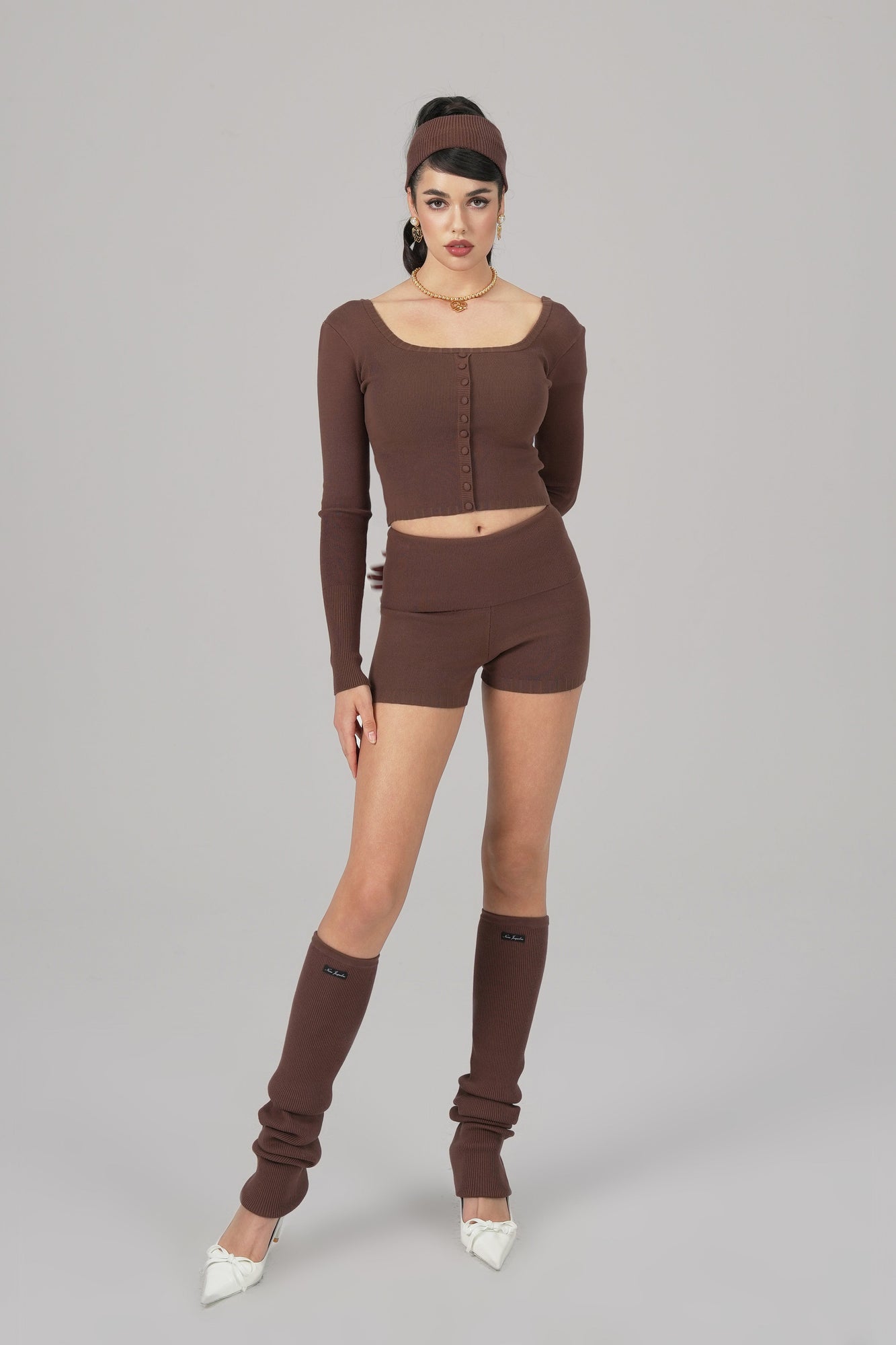 Holly Shorts | Brown