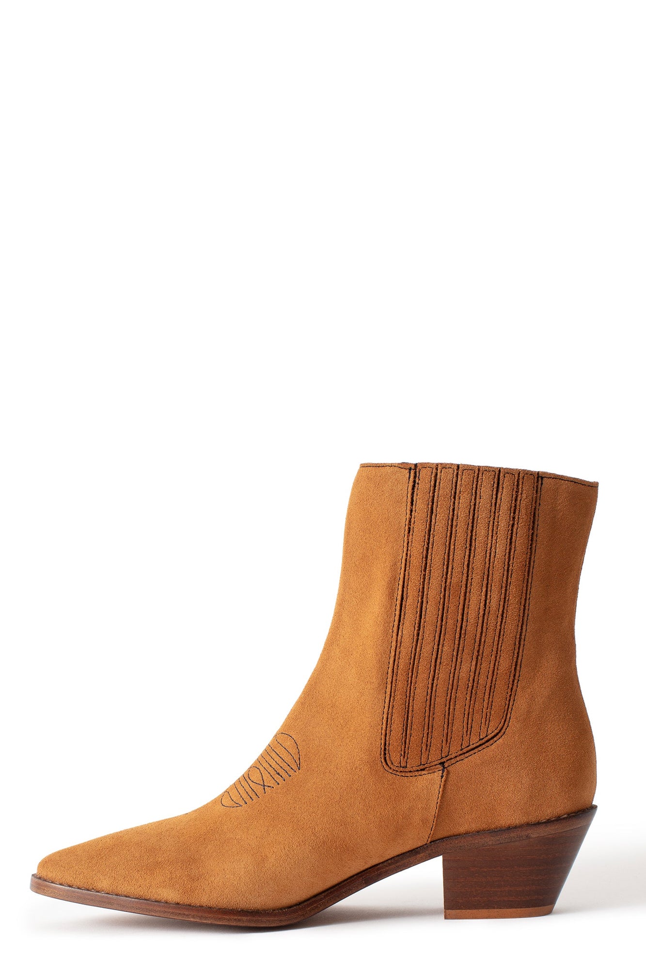 Tyler Elastic Suede  | Tan