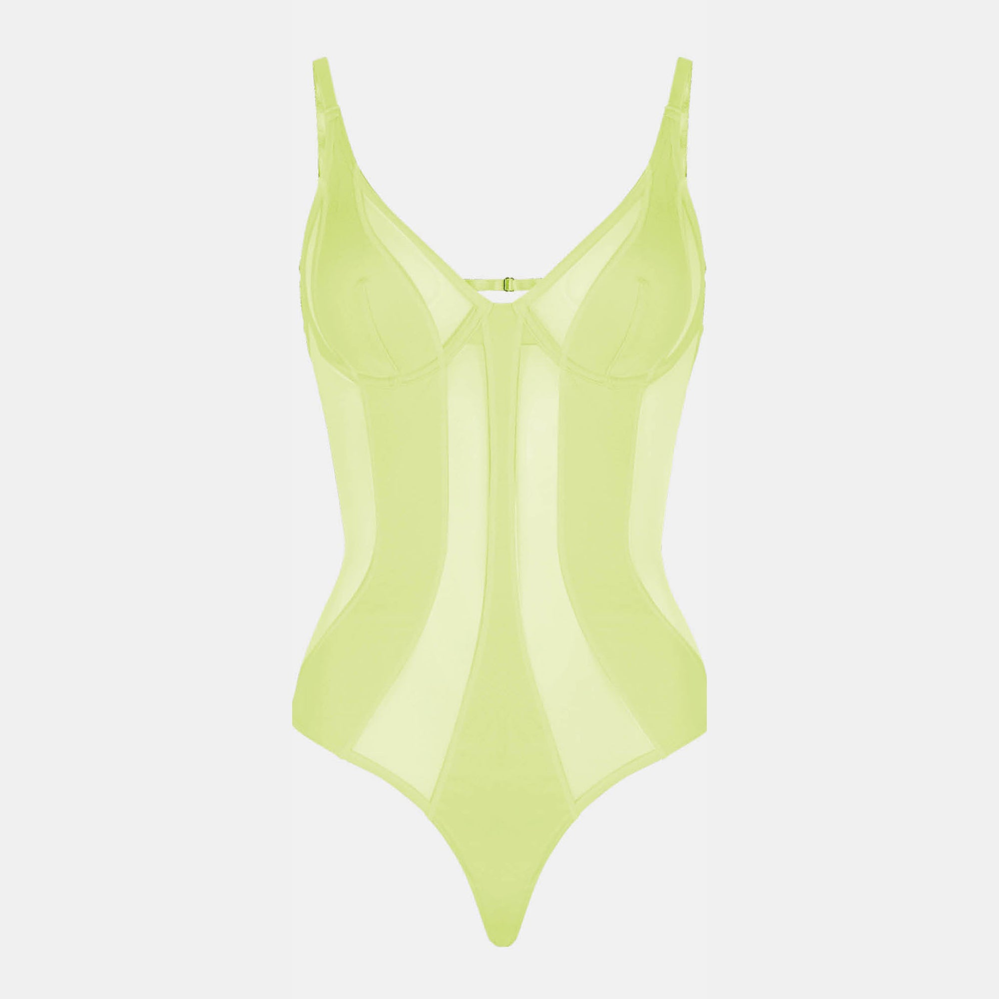 OW Collection SWIRL Bodysuit Account 048 - Mellow Green