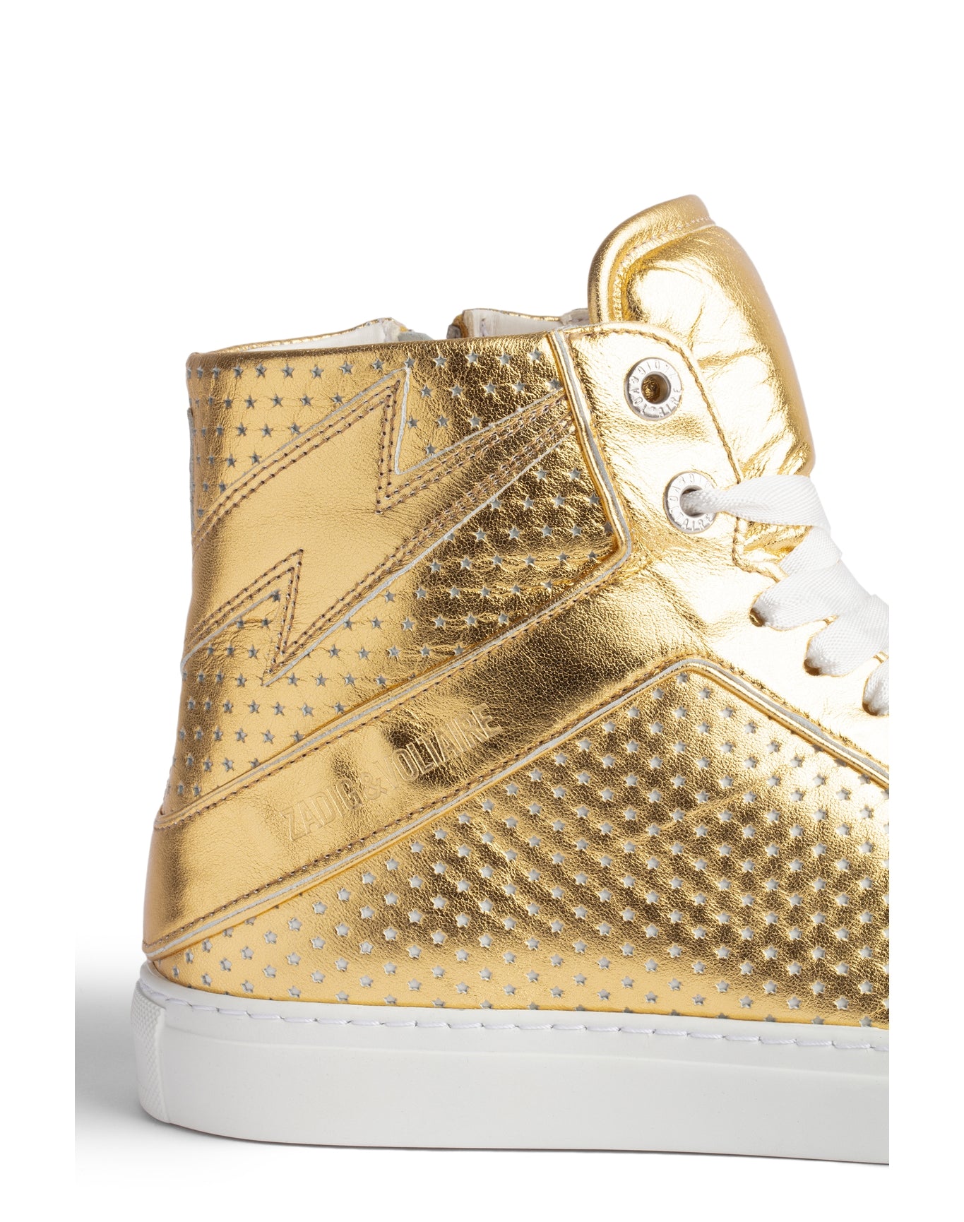 Women | High Flash Vintage Metal Perfo | Gold