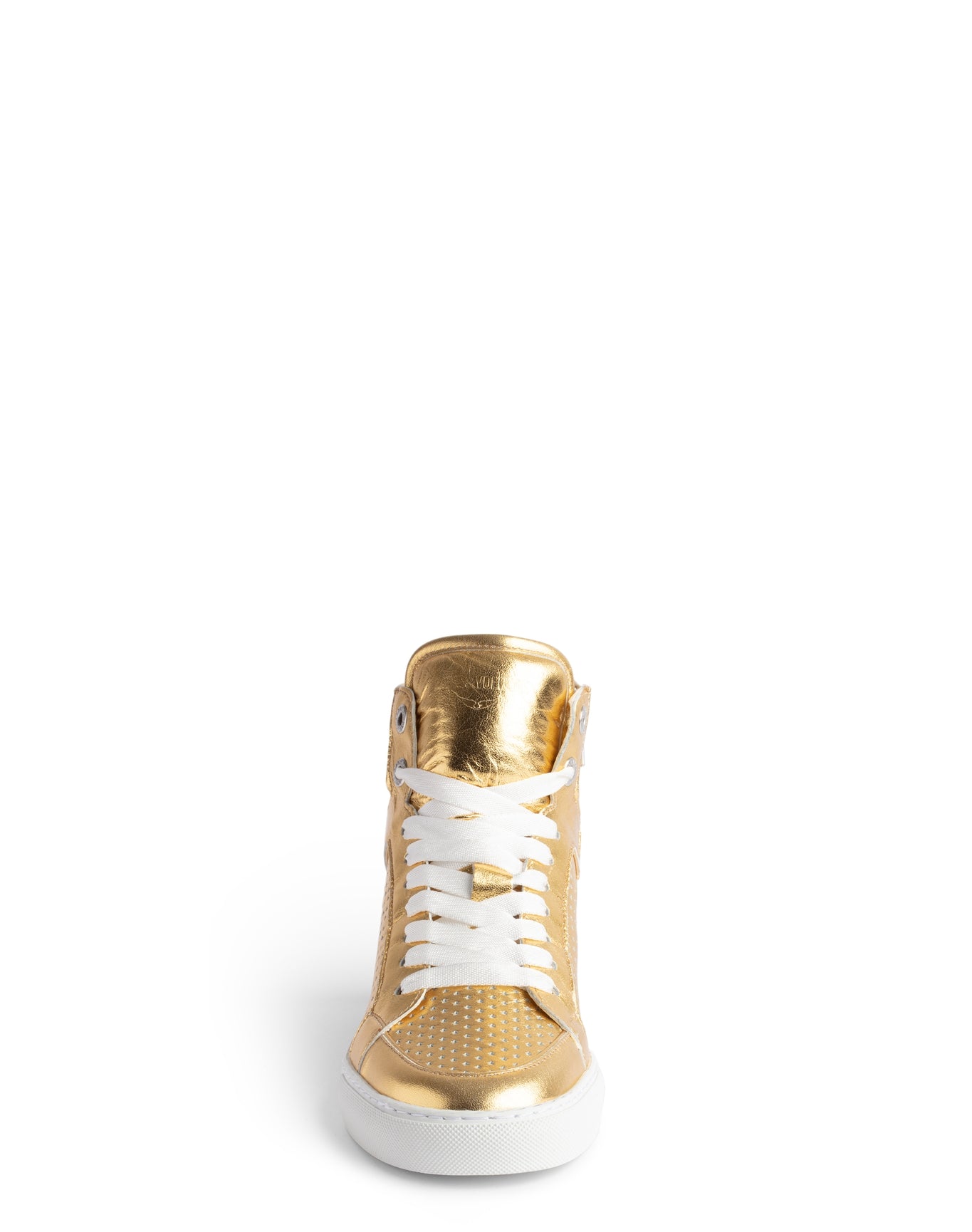 Women | High Flash Vintage Metal Perfo | Gold