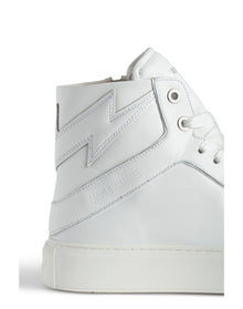 Women | High Flash Chunky Smooth Calfs | Blanc