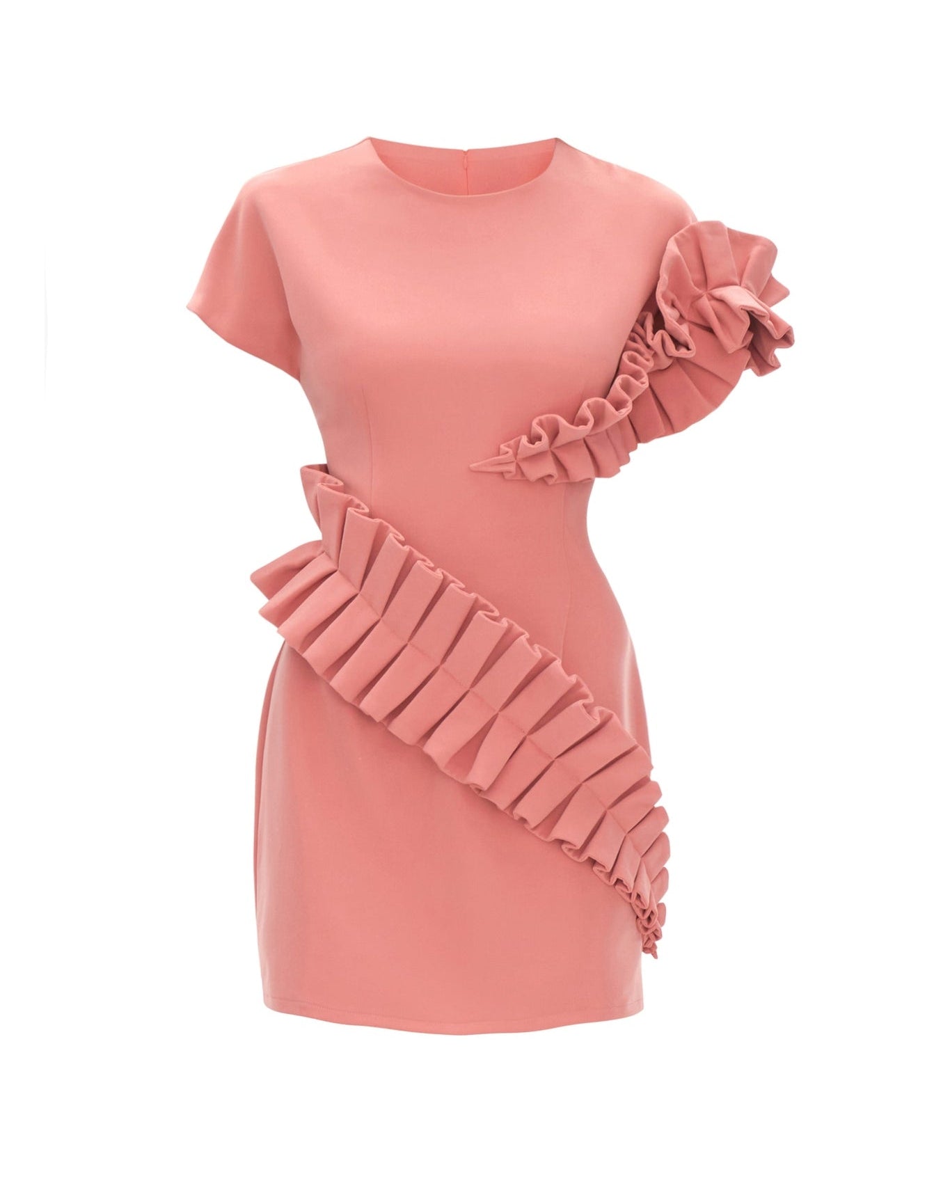 Safia Mini Dress | Peach