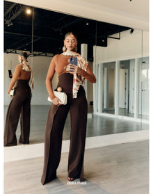 Salle Bodysuit | Camel