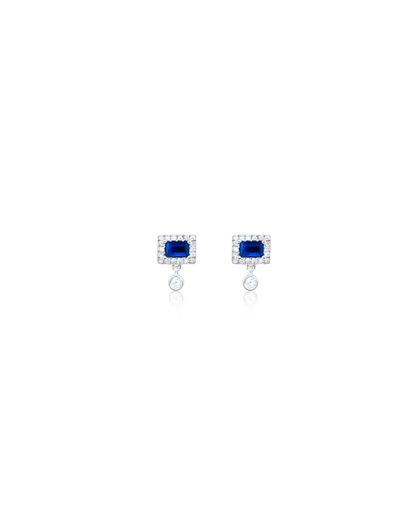 Sapphire Studs | Blue (V2)