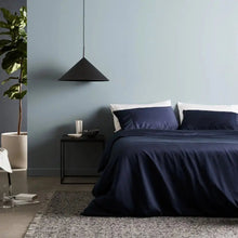 Ocean | Sateen + Duvet Cover Made with 100% Organic Bamboo #Color_ocean