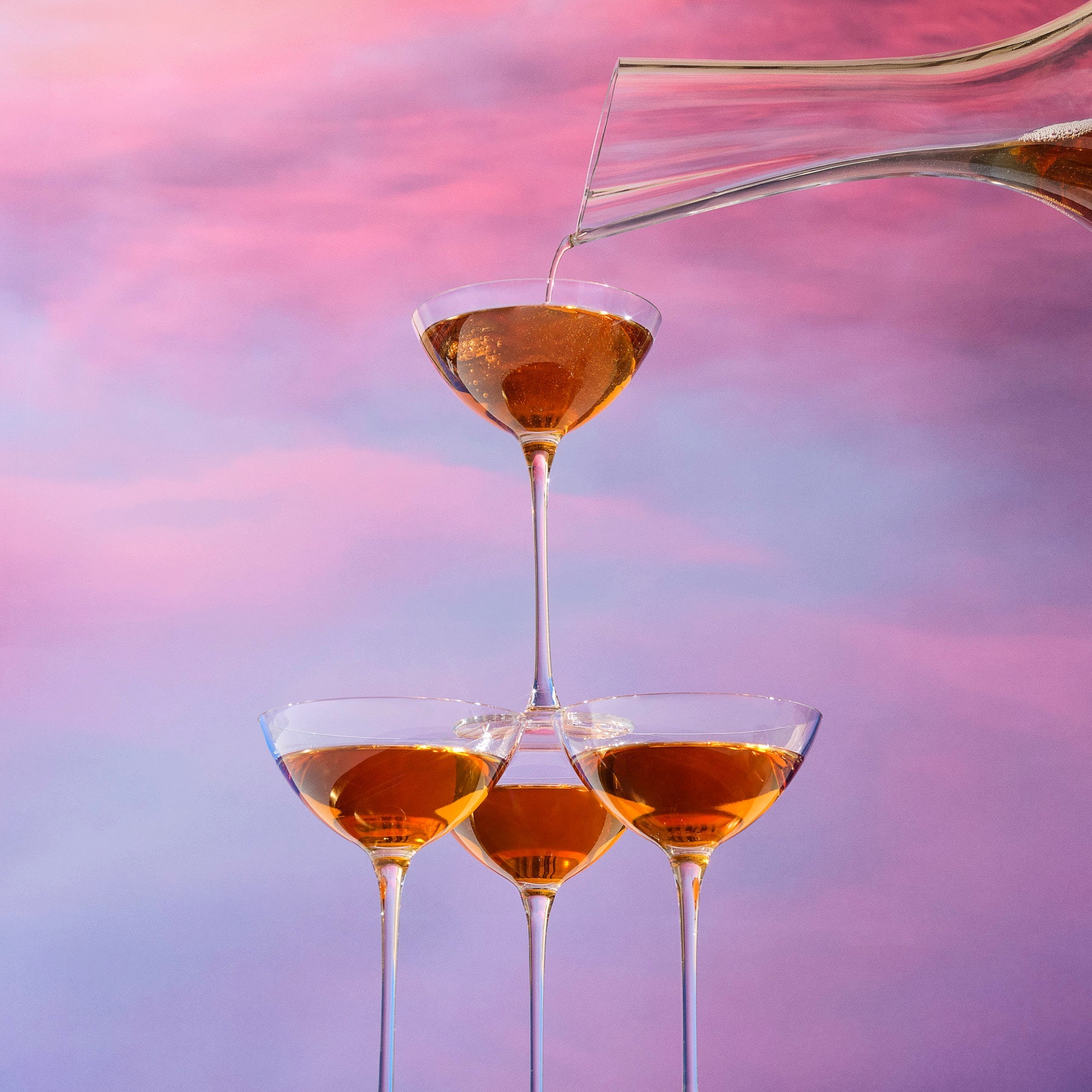 Savage Coupetini Glasses | Clear Crystal | Set of 2