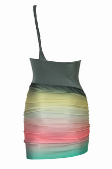 Gianni Mini Skirt | Leaves