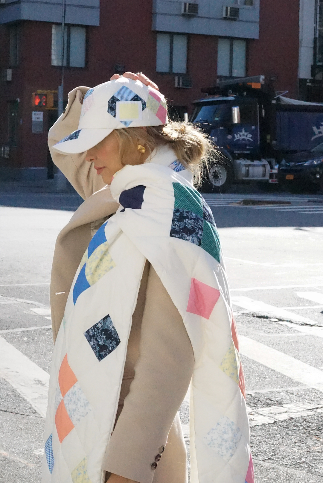 Womens | Luca Quilted Cap | Patches