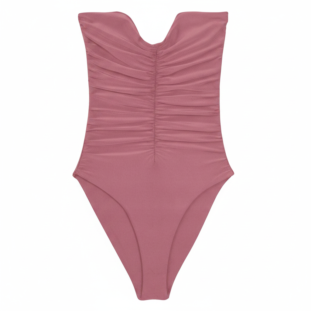 Yara One Piece | Mauve Terry Sheen