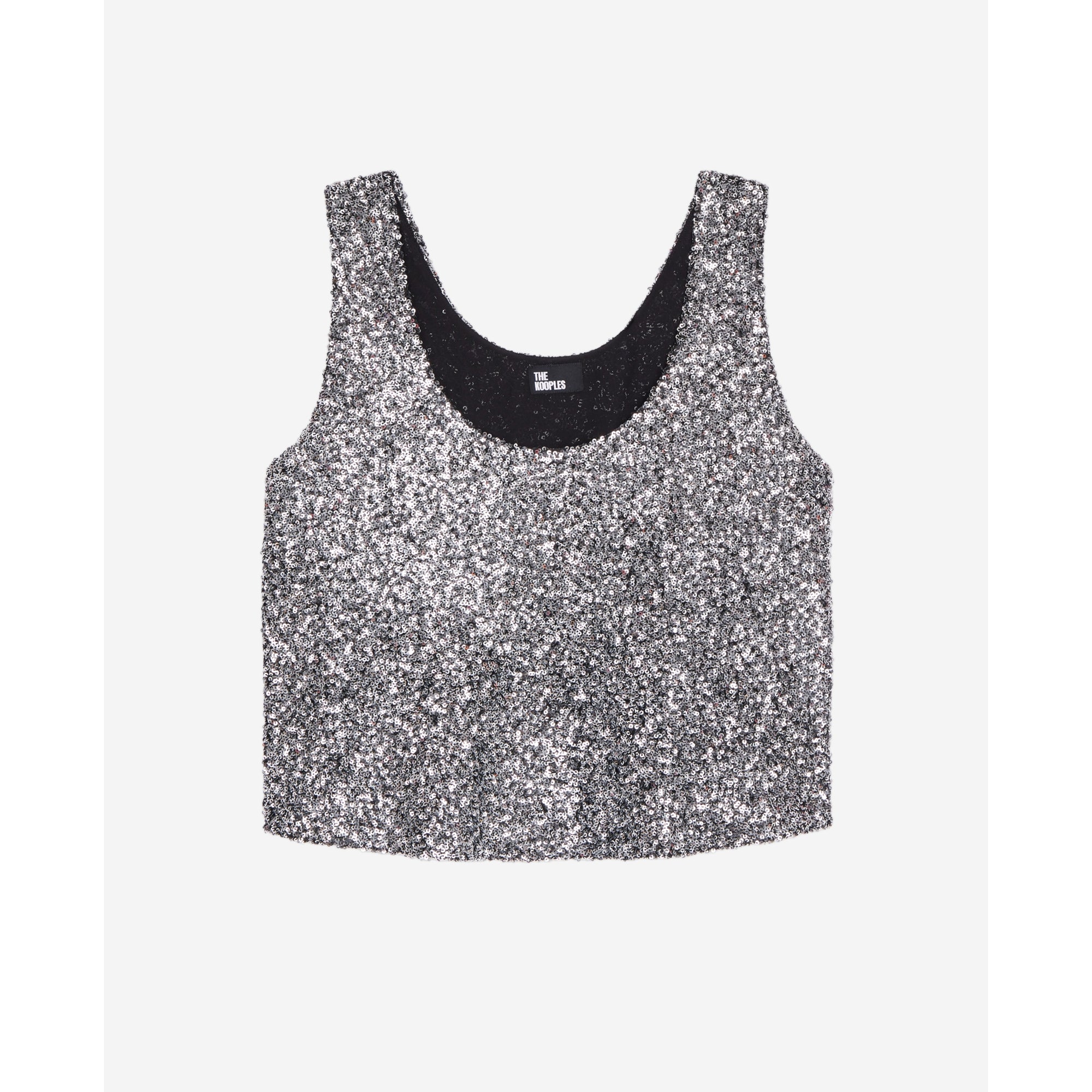 Sequin Top | Women | Silver