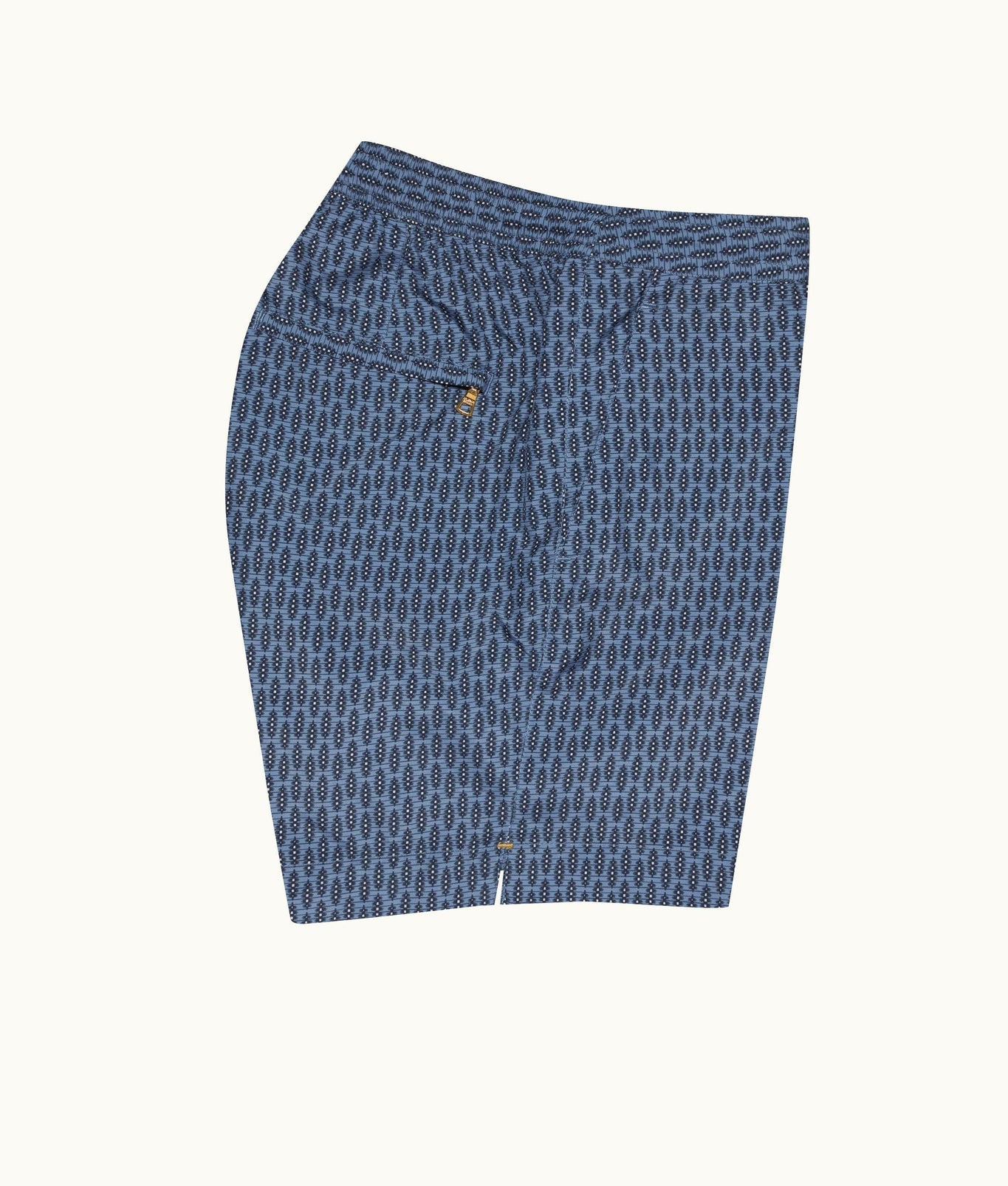 Setter Drawcord Perez Print Shorter-Length Swim Shorts | Springfield Blue