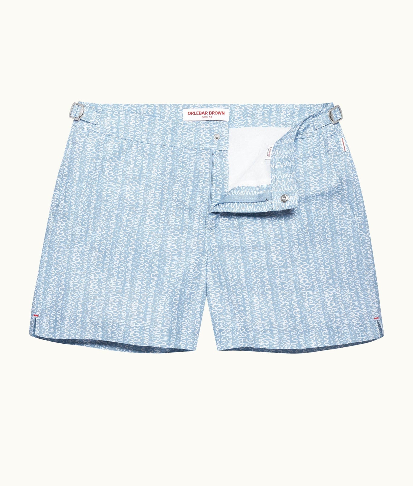 Setter Wavie Shorter-Length Swim Shorts | Blue Ash