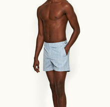 Setter Wavie Shorter-Length Swim Shorts | Blue Ash