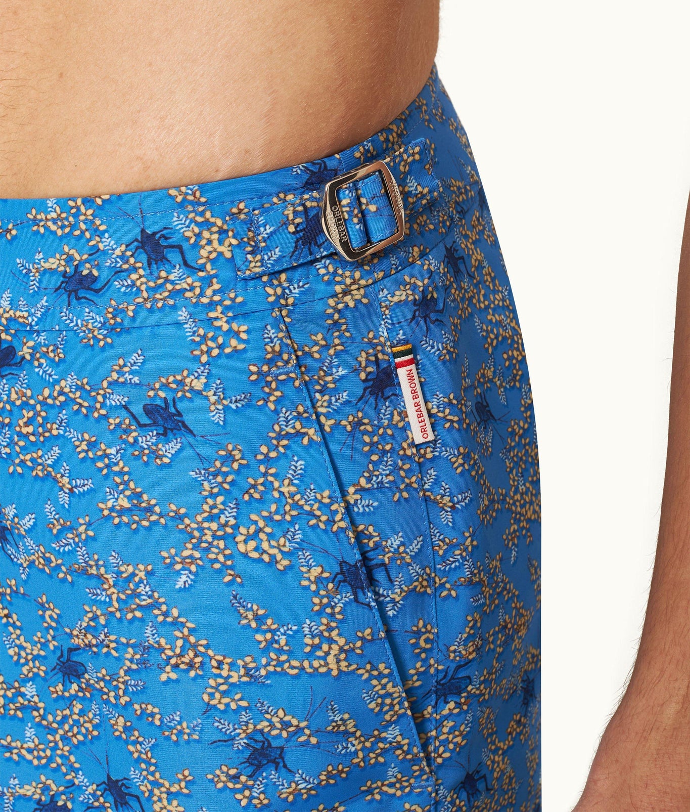 Setter Wonder Full Print Shorter-Length Swim Shorts Woven | Springfield Blue