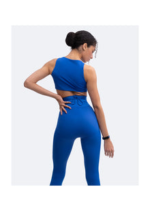 Sexy Front-Tie Support Top | Blue