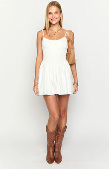 Sharmane Mini Dress | White