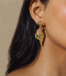 Sandy Shell Earrings - Loren Hope
