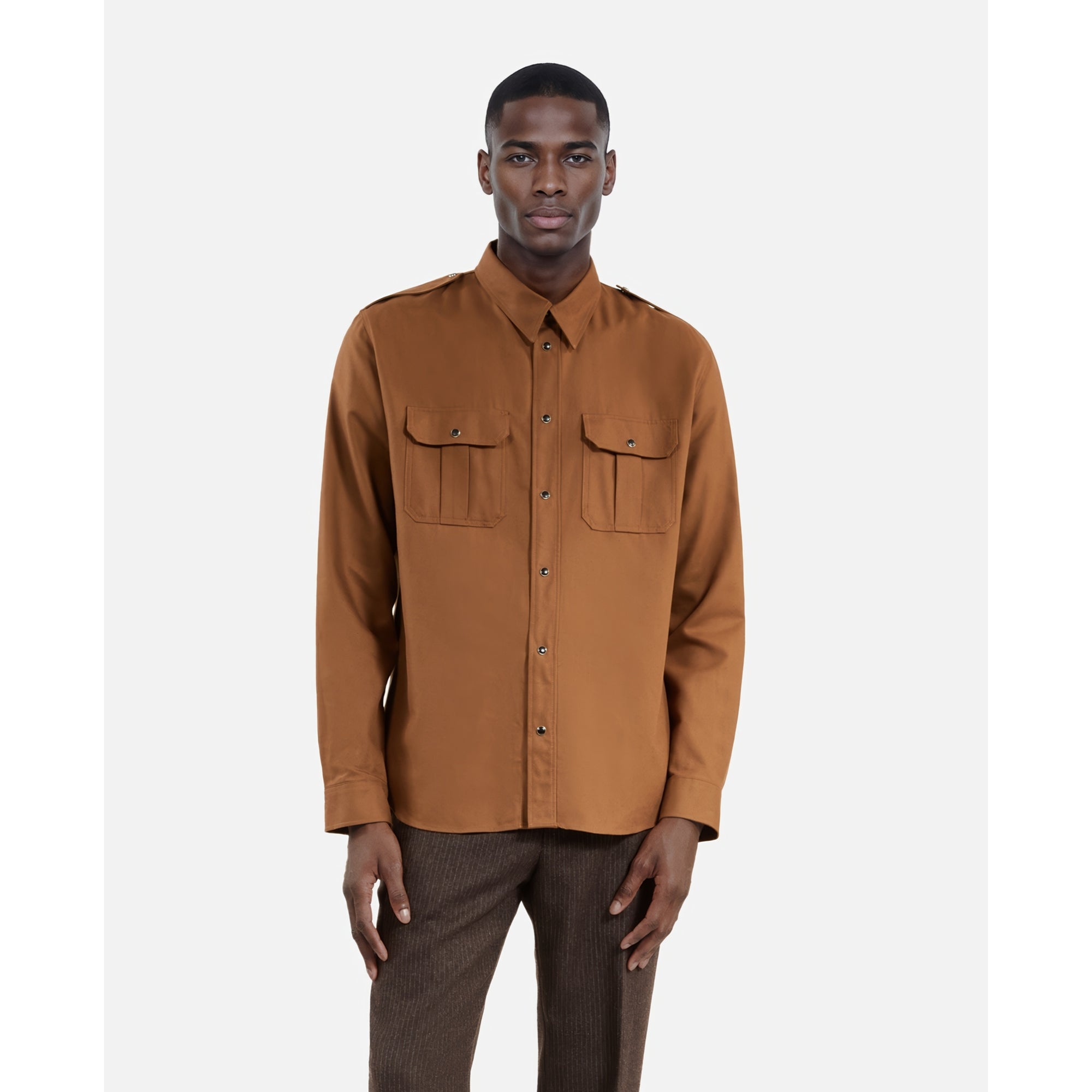 Shirt | Men | Classic Brown