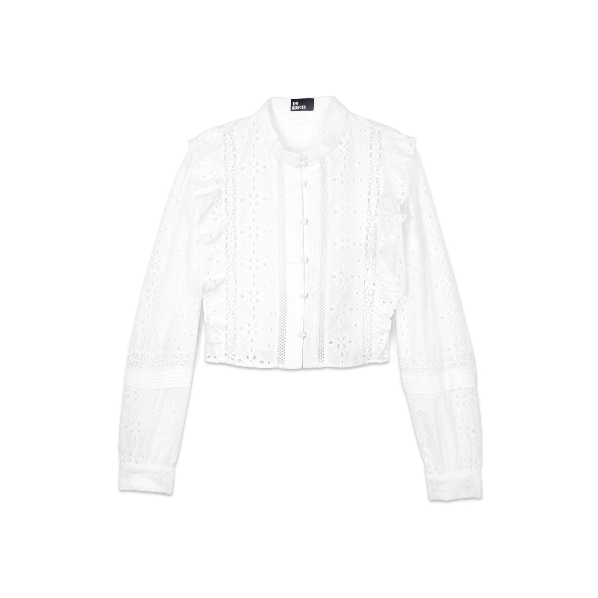 Shirt With English Embroidery | Women | White