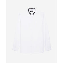 Shirt With Officer Collar | Men | White