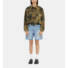 Short Denim Jacket | Women | Camouflage