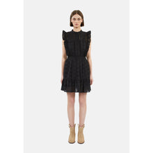 Short Dress In English Embroidery | Women | Black