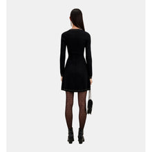 Short Dress With Spikes | Women | Black