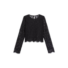 Short Lace Top | Women | Black