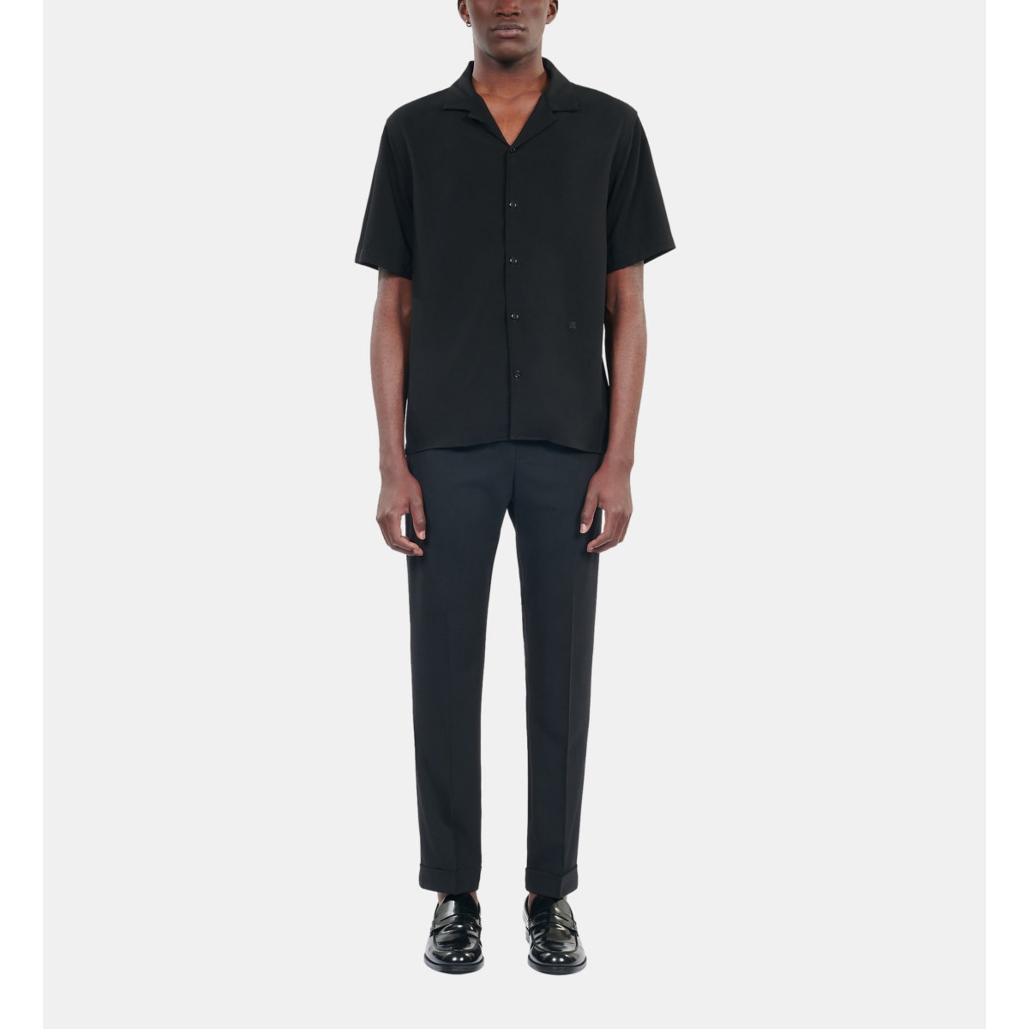 Short-Sleeved Shirt | Men | Black