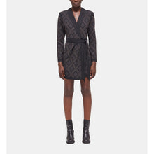 Short Wrap Dress | Women | Black