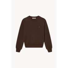 Shrunken Raglan Sweatshirt | Heather Brown