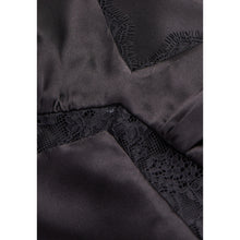 Silk Camisole With Lace | Women | Black