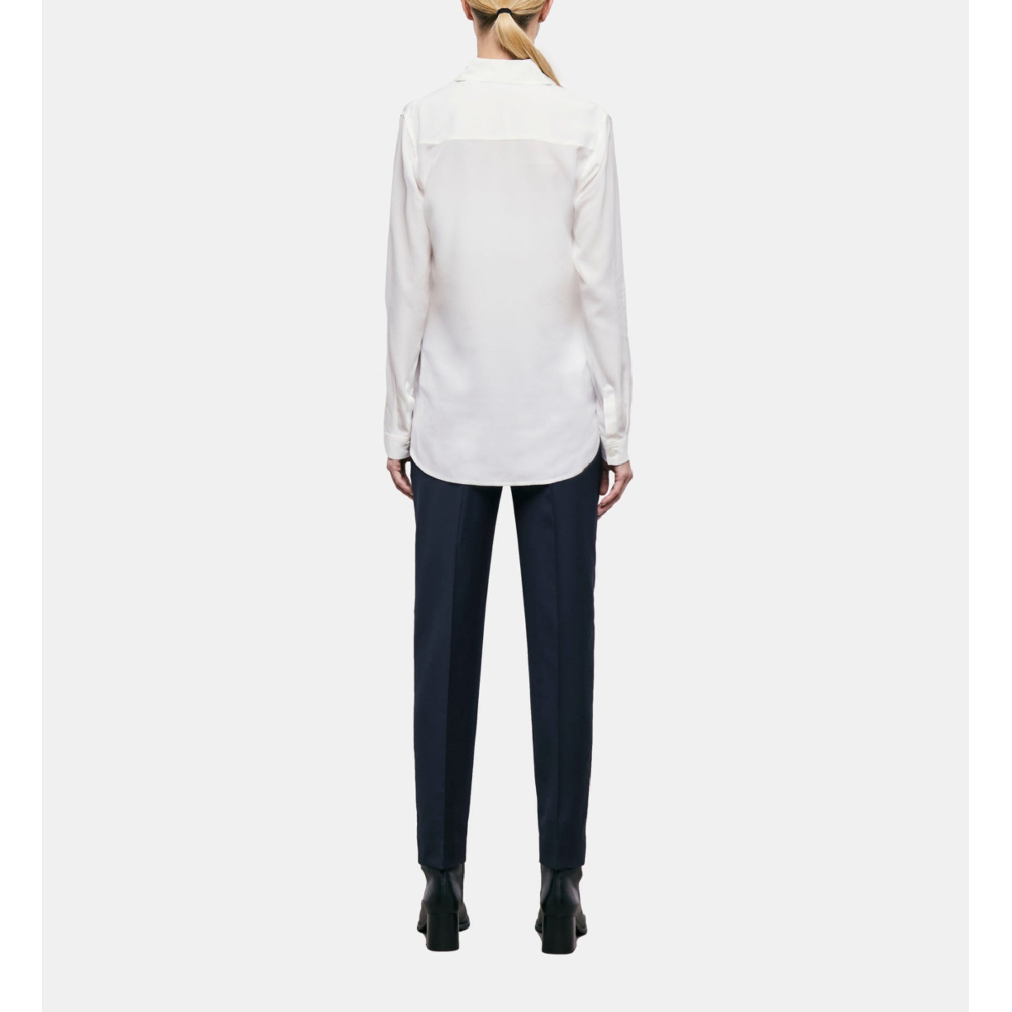 Silk Shirt | Women | White