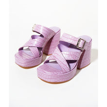 Simi Strappy Platform Sandal | Lilac