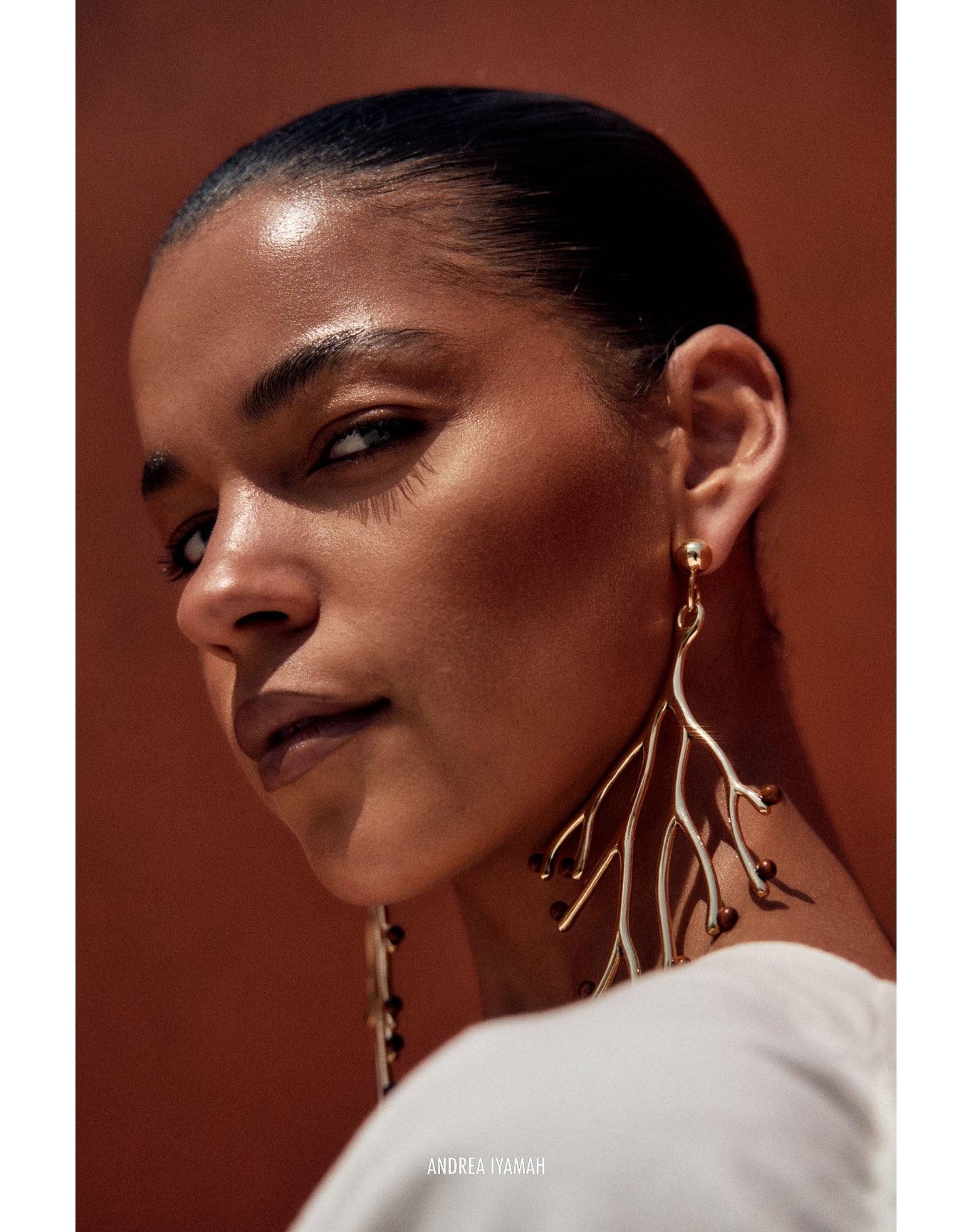 Sisu Earrings | Gold-Plated Brass