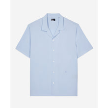 Sky Blue Short-Sleeved Shirt | Men | Lavender