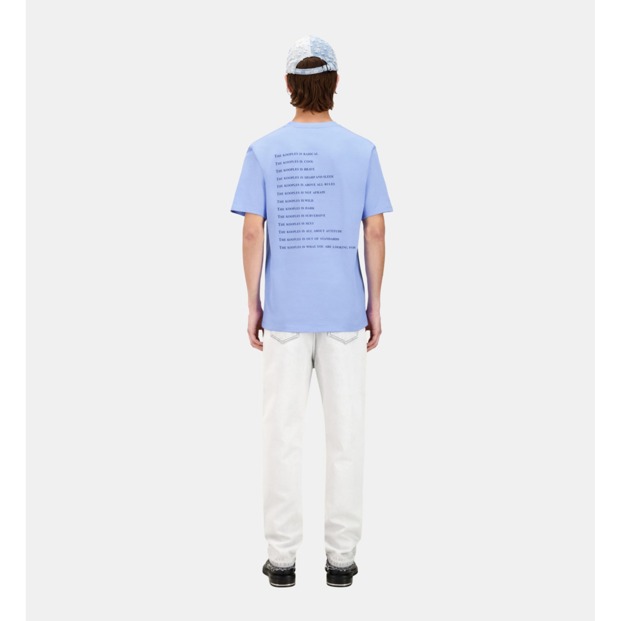 Sky What Is T-Shirt | Men | Steel Blue