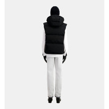 Sleeveless Hooded Puffer Jacket | Men | Black