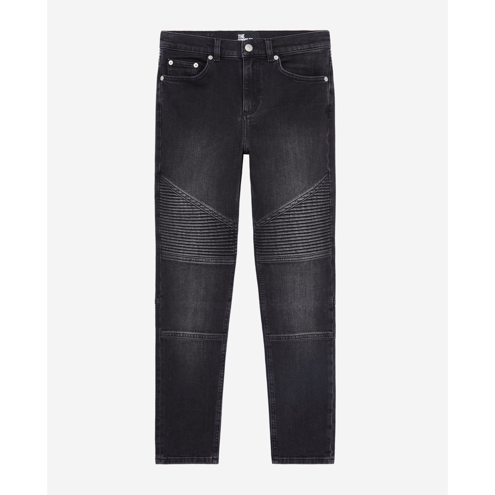 Slim Biker Jeans | Women | Black Washed