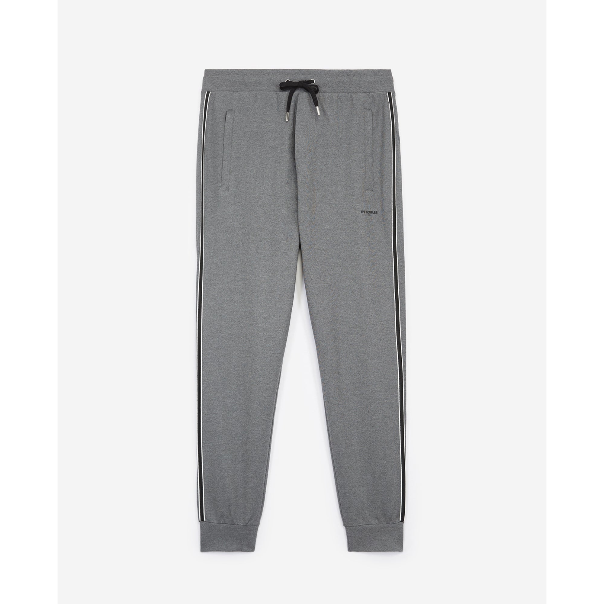 Slim Fit Joggers | Men | Dark Grey Melange