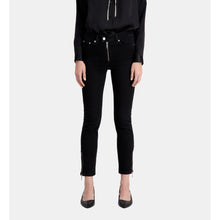 Slim Jeans With Zip | Women | Black Washed